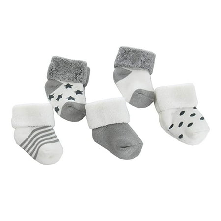 Baby Socks 6-18 Months 5 Pack Various Colours Baby Socks 6-18 Months 5 Pack Various Colours
